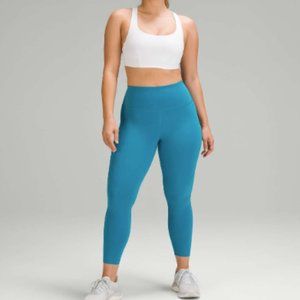 SOLD! NWT Lululemon Wunder Train HR Tight 25" - Hawaiian Blue